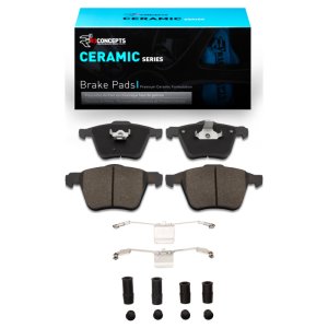 Volvo XC90 Brake Pads - Front - R1 Concepts - Ceramic - `03-`09 Volvo XC90 Brake Pads - Front - R1 Concepts - Ceramic - `03-`09
